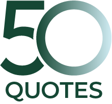 50 Quotes Logo